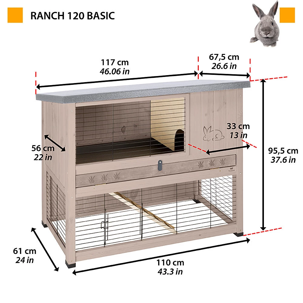 Ferplast Alle Anzeigen RANCH 120 BASIC